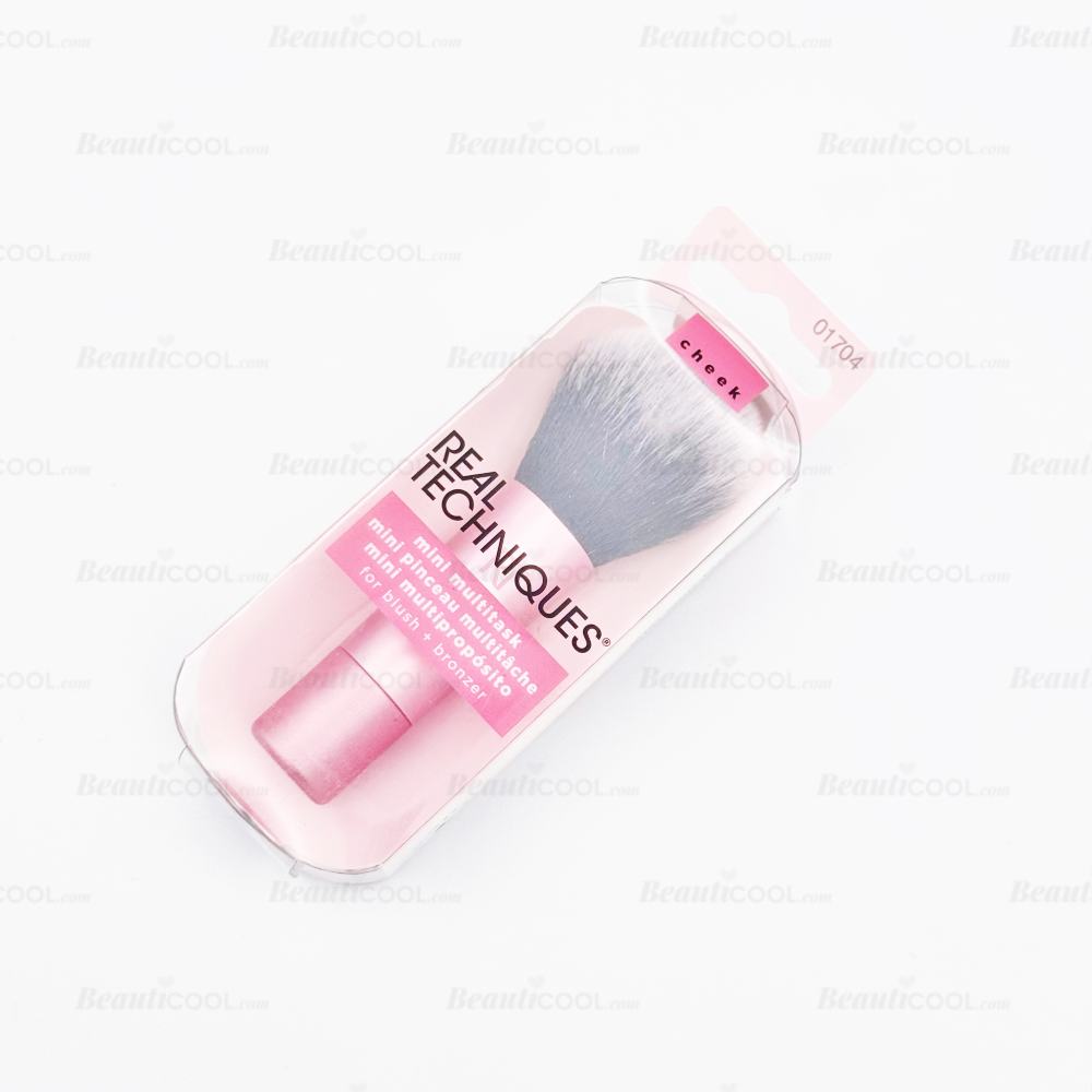 Real Techniques Mini Multitask Brush, Real Techniques Mini Multitask Brush รีวิว , บบลัชออน, บรอนเซอร์, ไฮไลท์ ,แป้ง , แปรง Real Techniques